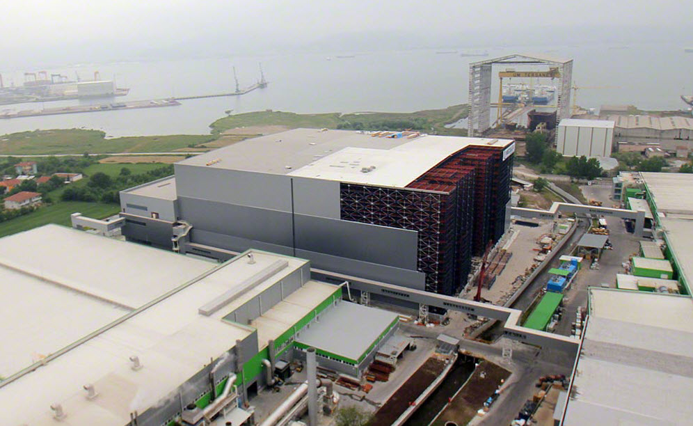 Mecalux construye una de las bodegas autoportantes automatizadas más grandes de Europa